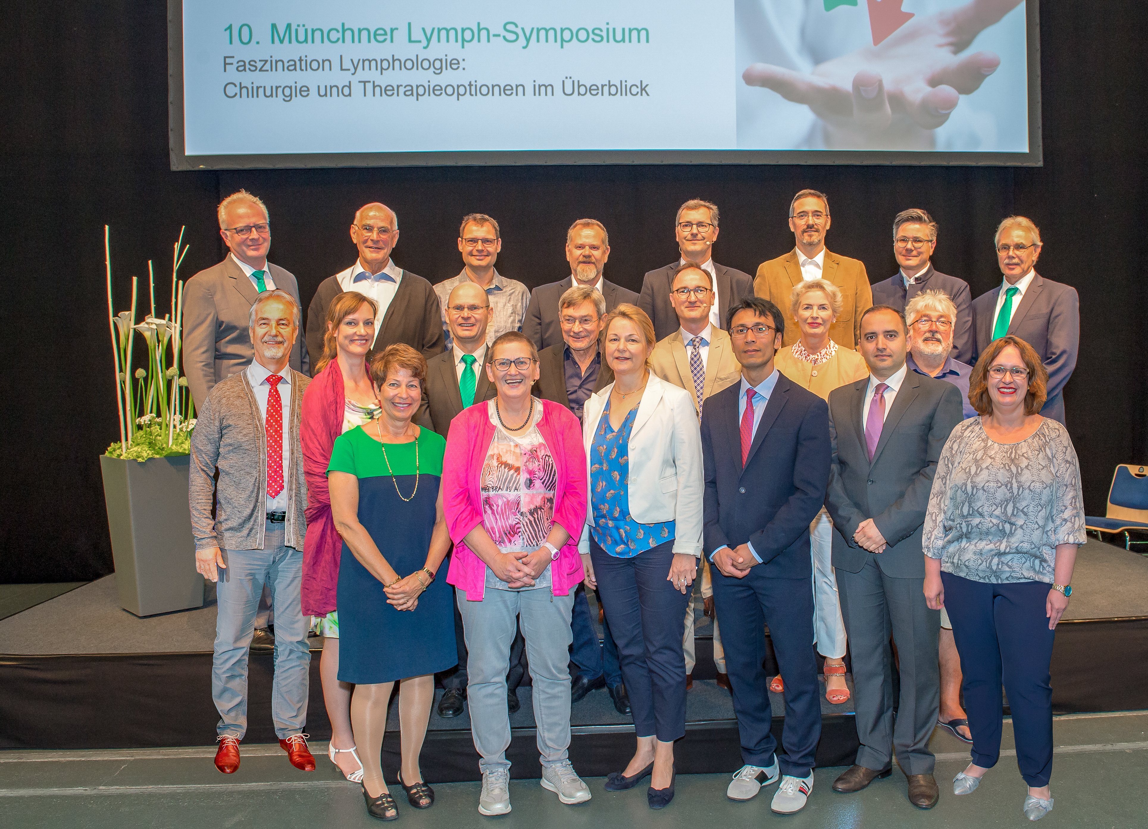 Gruppenbild 10. Mnchner Lymph Symposium2019