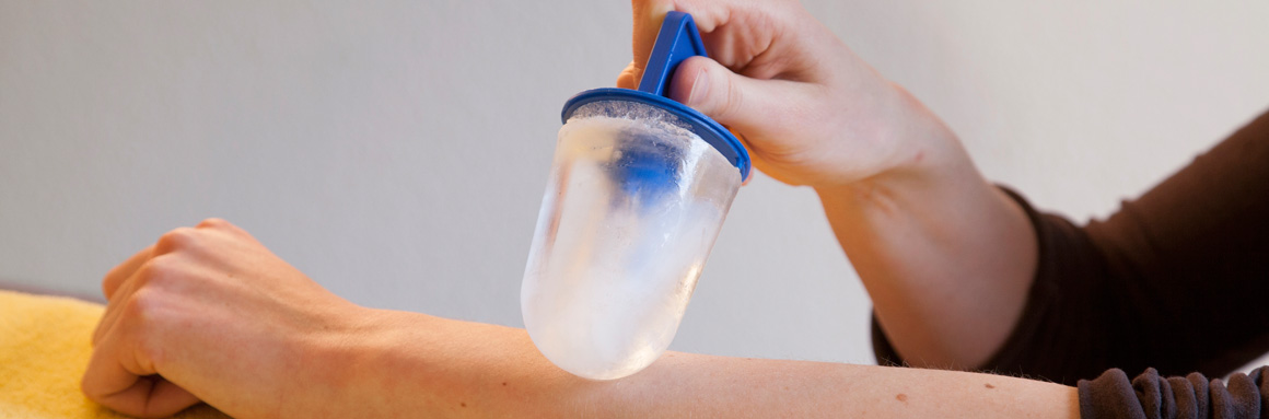 Kältetherapie - Physiotherapie Karin Schiller-Moll & Team in Aachen